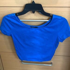 Stretchy crop top